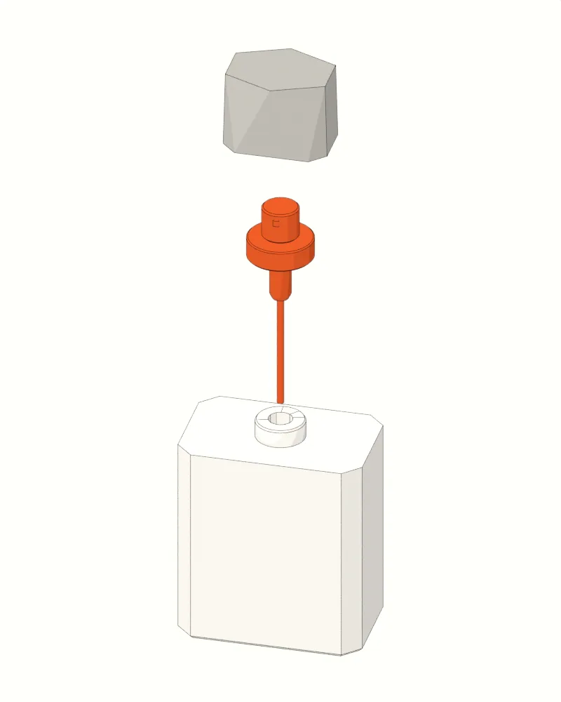 Sample bake 04, parts diagram