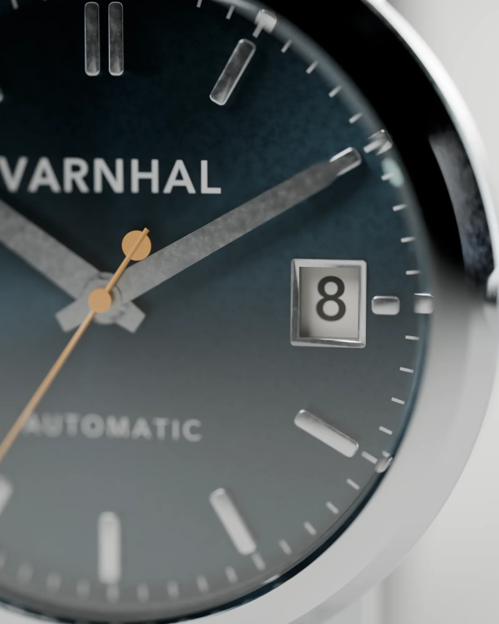 Sample bake 05, dial, batons and date
